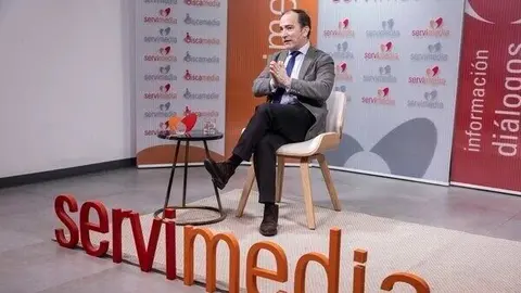 Borja Carabante en Servimedia | Foto de Jorge Villa