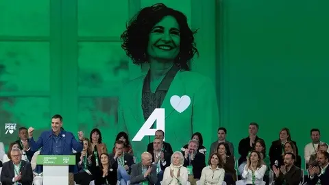 Pedro Sánchez durante su intervención en el congreso del PSOE andaluz | Foto de PSOE