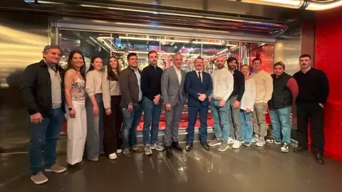 El consejero De Paco Serrano ha participado en la inauguración de OrigenHUB - Foto Comunidad de Madrid