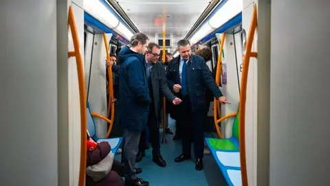 El consejero Rodrigo ha presentado hoy esta iniciativa de Metro Madrid - Foto Comunidad de Madrid