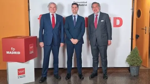 El consejero de Educación, Ciencia y Universidades ha inaugurado el I Encuentro de FP - Foto Comunidad de Madrid