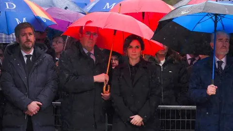 Isabel Díaz Ayuso en el homenaje a las víctimas del 11-M en el Bosque del Recuerdo - Foto Comunidad de Madrid
