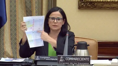Cinta Pascual en el congreso