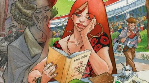 Cartel Feria del Libro Antiguo y de Ocasión de Madrid 2025
