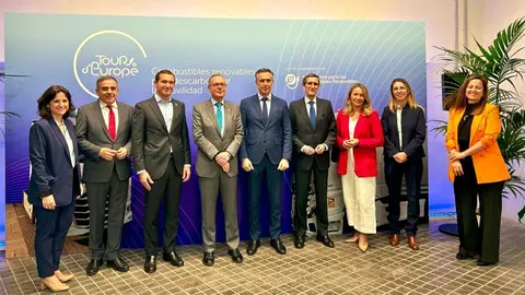 El consejero Novillo ha inaugurado la primera jornada institucional de la ruta Tour D’Europe - Foto Comunidad de Madrid