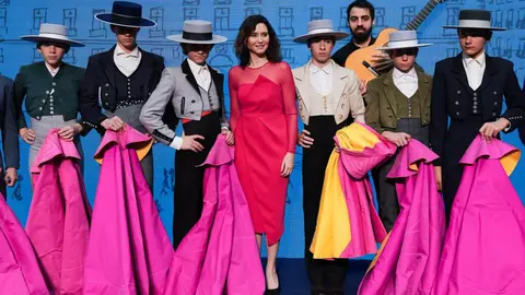 Ayuso durante el último Premio Nacional de Tauromaquia 2024 - Foto archivo Comunidad de Madrid