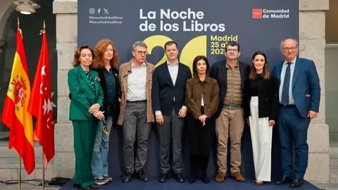 Presentación La Noche de los Libros - Foto Comunidad de Madrid