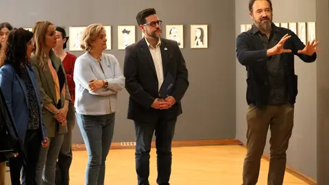 El humor gráfico de MON retrata los rostros más emblemáticos de Alcalá en Santa María La Rica