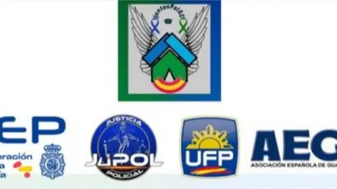 Logos sindicales Policía y Guardia Civil
