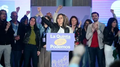 Ione Belarra, tras conocerse los resultados de la V Asamblea Ciudadana Estatal | Foto de Podemos