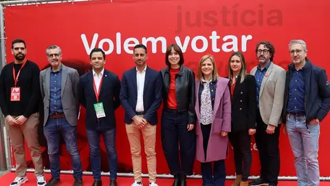 Diana Morant, a su llegada al Congreso de los socialistas valencianos | Foto del PSOE