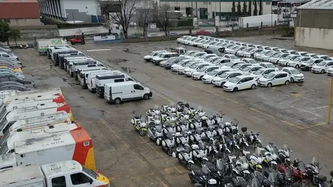 Vehículos del Ayuntamiento de Madrid que fueron subastados