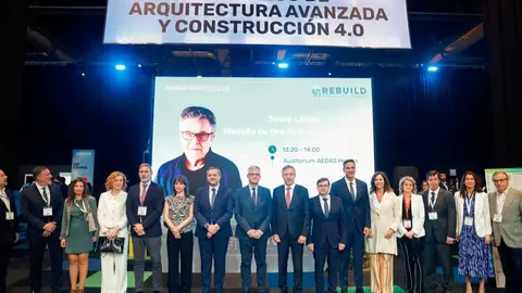 El consejero Rodrigo, en la jornada inaugural de la 8ª edición de Rebuild - Foto Comunidad de Madrid