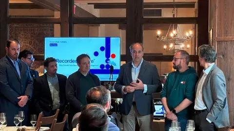 López-Valverde, reunido en San Francisco (EE UU) con la  asociación ISMS Forum Spain - Foto Comunidad de Madrid