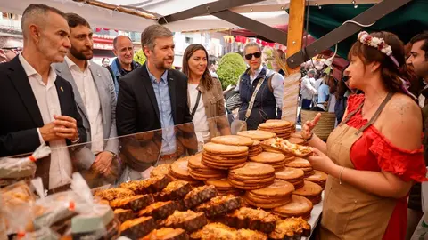 Miguel Ángel García Martín en la inauguración de la XXVIII edición de la Gran Feria Medieval de El Álamo - Comunidad de Madrid