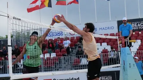 El vóley playa internacional toma Madrid con cinco parejas españolas en busca del título