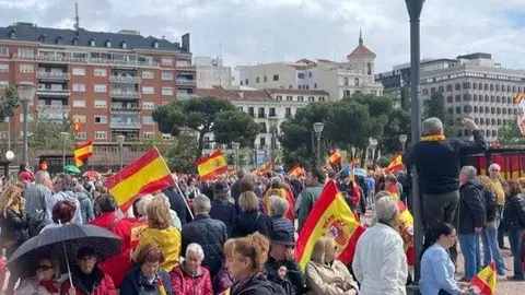 Manifestación Colón 10 de mayo