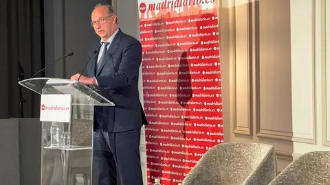 El consejero López-Valverde ha inaugurado la I Jornada de Inteligencia  Artificial, organizada por Madridiario - Foto Comunidad de Madrid