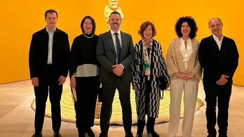 El consejero De Paco Serrano inauguró la muestra - Foto Comunidad de Madrid