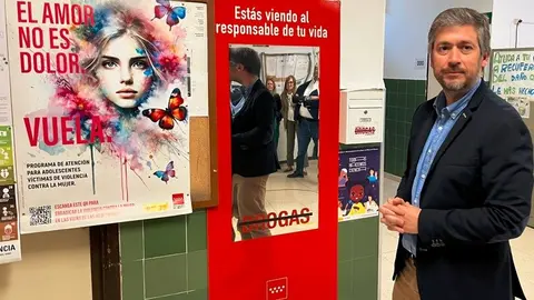 El consejero García Martín, en una de las jornadas del programa La Administración de Justicia contra las Drogas - Foto Comunidad de Madrid