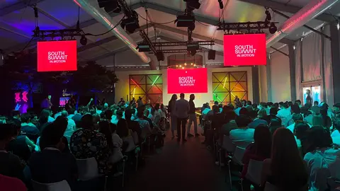 Momento de la proclamación de los ganadores en el Suth Summit 2025 - South Summit