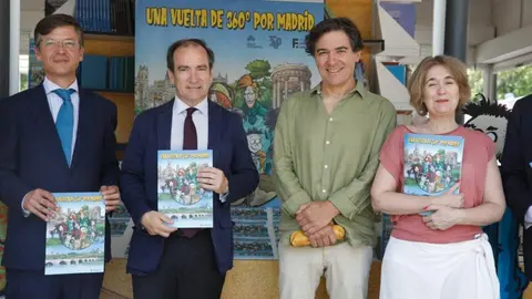 Presentación del cómic Una vuelta de 360º por Madrid - Foto Ayuntamiento de Madrid