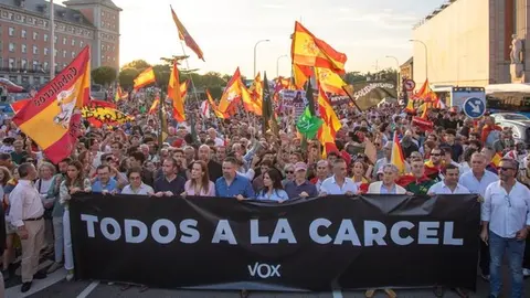 Manifestación Ferraz -Vox (X)