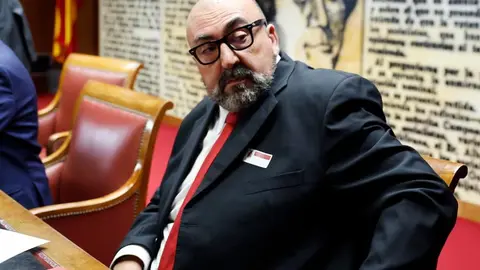 Koldo García cuando compareció en el Senado | Foto del Senado