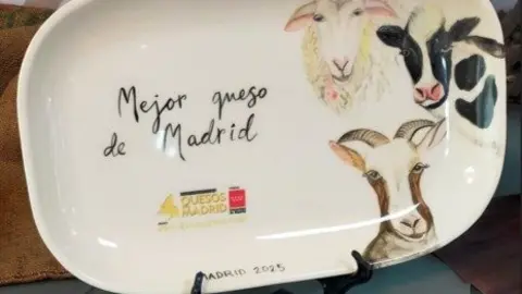 Mejor Queso Madrid 2025. Marca Perla. variedad Pasta Blanda de Granja Vega Alberche