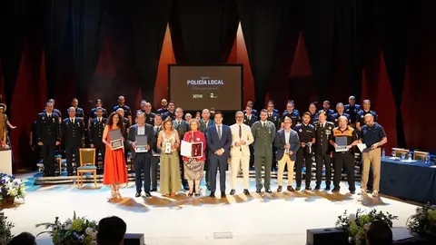 MEDALLAS POLICÍA LAS ROZAS 1