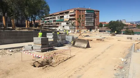 urbanización del barrio de la UVA de Hortaleza