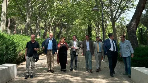El consejero De Paco Serrano, durante su visita a Leganés - Foto Comunidad de Madrid