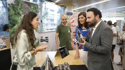El delegado de Innovación y Emprendimiento, Ángel Niño, en la jornada expositiva para startups de Madrid Food Innovation Hub