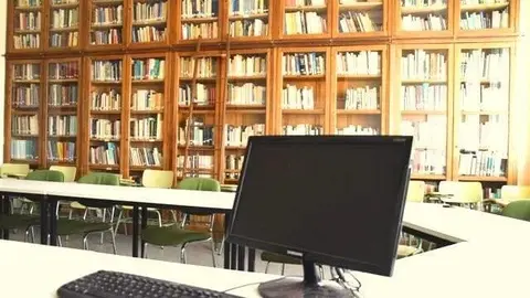 Biblioteca de Filosofía de la Complutense antes de la reforma