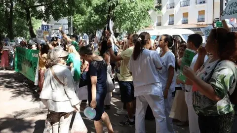 manifestación SATSE Madrid
