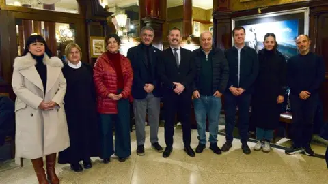 El consejero De Paco Serrano, en la presentación Rutas Literarias de Borges y Lorca - Foto Comunidad de Madrid