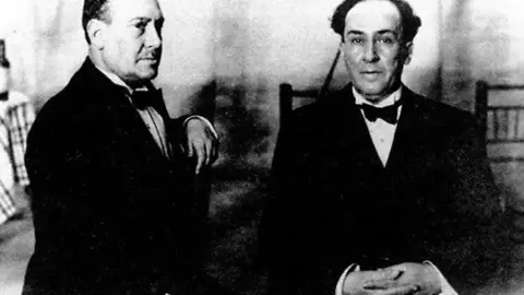 Manuel Machado y Antonio Machado