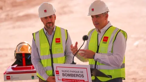 Los consejeros García Martín y Novillo han supervisado hoy el avance de estos trabajos - Foto Comunidad de Madrid