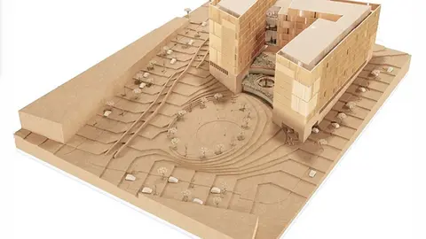 Imagen del proyecto ganador ‘Jardines para un acróbata’