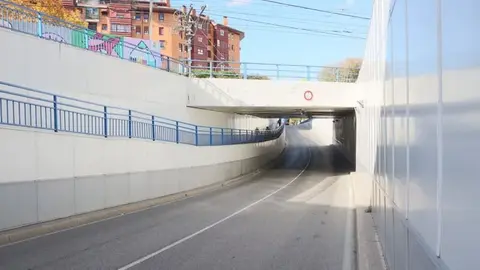 El actual paso en el túnel de la calle Móstoles en Fuenlabrada / Ayuntamiento de Fuenlabrada