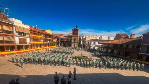 Presentación nuevos guardias - Delegación Gobierno en Madrid