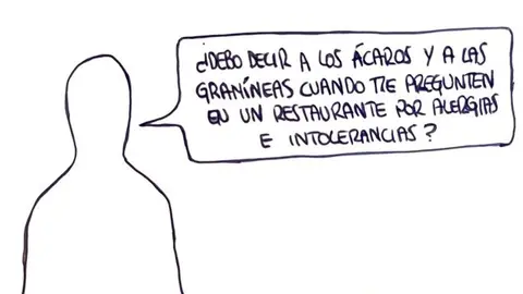 Alergias e intolerancias - Las Viñetas de Manuel Franganillo