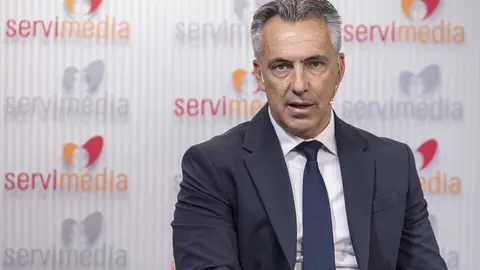 Carlos Novillo, en Servimedia | Foto de Jorge Villa