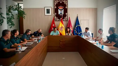 Junta Local de Seguridad Batres - Foto Delegación Gobierno Madrid