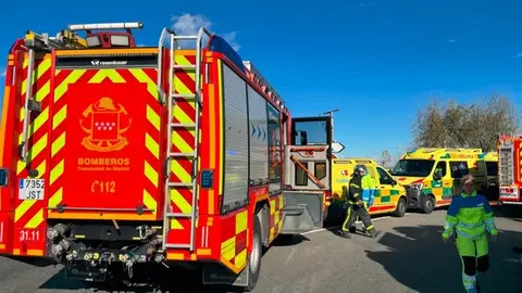 Unidad de Bomberos de Madrid - Foto Emergencias 112