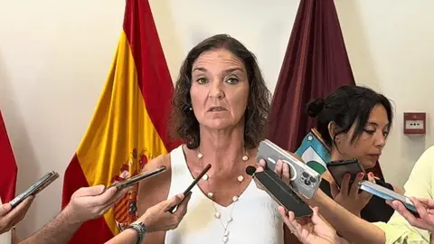 La portavoz del PSOE en el Ayuntamiento de Madrid, Reyes Maroto, | Foto de PSOE