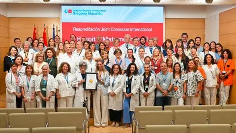 La viceconsejera de Sanidad ha clausurado hoy el acto de reacreditación de este complejo público - Foto Comunidad de Madrid