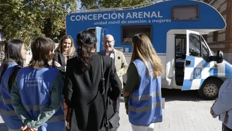 El delegado de Políticas Sociales, Familia e Igualdad ha visitado este recurso - Foto Ayuntamiento de Madrid