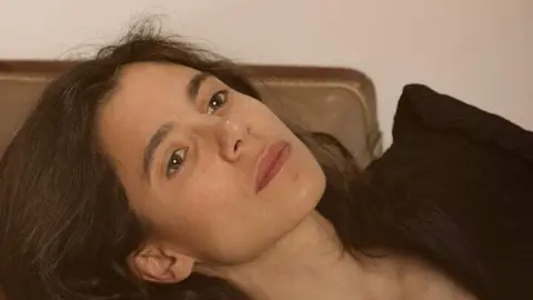 La actriz Natalia Huarte, protagonista de ‘Leonora’. Imagen de Susana Martín - Ayuntamiento de Madrid