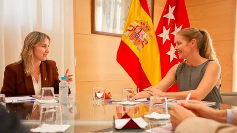 La consejera Dávila, reunida con la Vice Jefe de Gobierno de  Buenos Aires para abordar políticas de familia y natalidad   - Foto Comunidad de Madrid
